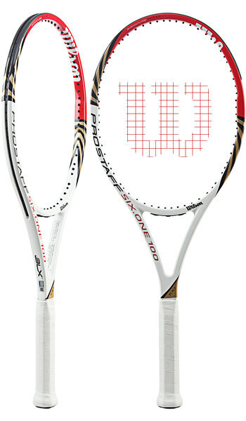 Pro Staff Six.One 100 BLX 2012 Tennis Racket - e-sportshop