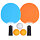 Table tennis outdoor plastic paddles