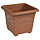Angulated plant pots