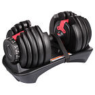 Adjustable dumbbells