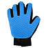 Pet Glove pet hair removal glove blue