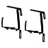 Balconera window box bracket anthracite