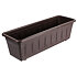 Garden window box brown