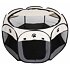 Pet Octagonal pet fence white-grey