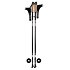 Geneva nordic walking poles black-red
