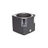 Cobble self-watering flower pot anthracite