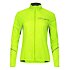 Gloria 2.0 womens cycling jacket yellow fluo