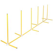 Pet Trainer agility hurdle for dogs yellow