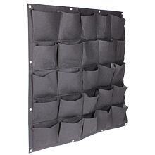 Wall Grow Bag 25 wall planting bag black