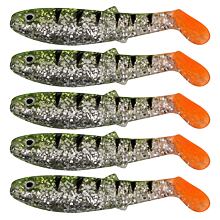 Rubber Bait 15 fishing rubber lures 5 pcs