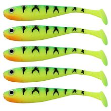 Silicone Bait 11 fishing rubber lures 5 pcs