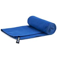 Microfibre quick drying towel 76 x 152 cm royal blue
