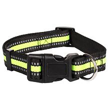 Click dog collar green