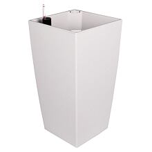 Delto Stone self-watering flower pot 30 x 58 cm white