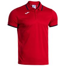 Combi Premium Short Sleeve Polo men's T-shirt red-navy