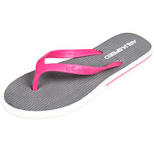 Loma ladies flip flops grey