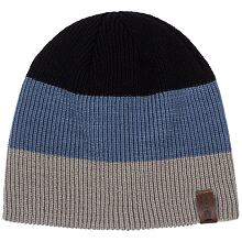 Wolf children's winter hat blue