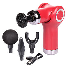 Massage Gun Mini vibration massage gun red