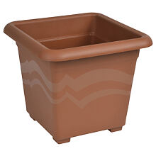 Quattro flower pot terracotta