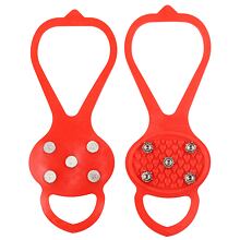 Winter Steps snow crampons red