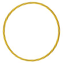 Hula Hoop Aero 60 gymnastic hoop
