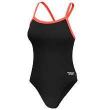 Ana swimsuit black-orange