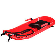 Flash plastic bobsleds red