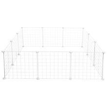 Bucky pet fence cage white