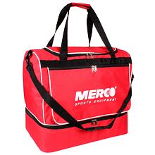 Soccer Bag double bottom red