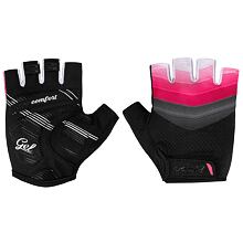 Liana cycling gloves white-pink