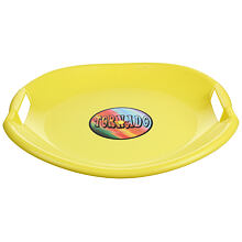 Tornado plastic sledge disc yellow