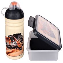 Tatra Dakar bottle and snack box