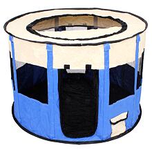 Pet Round pet fence blue