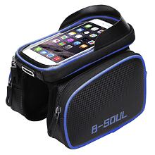 Tube 1.0 bike frame bag blue