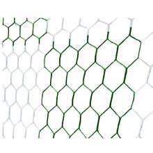 Football HEX M120 soccer net white-green