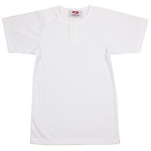YBJ kid's baseball jersey white