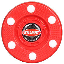 StilMat in-line hockey puck red