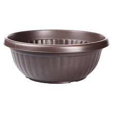 Harmonie flower pot brown