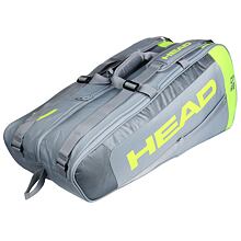 Core 6R Combi 2021 racket bag grey-yellow