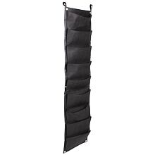 Vertical Grow Bag 9 wall planting bag black