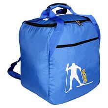 Ski Rucksack ski boot and helmet bag blue