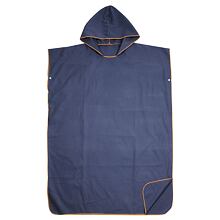 Surf poncho towel navy