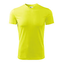 Fantasy men's T-shirt neon yellow