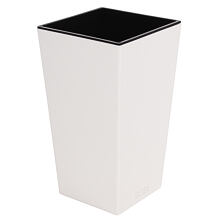 Elise Mat decorative flower pot white