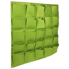 Wall Grow Bag 25 wall planting bag green