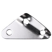 Triangle 75 rope buckle silver
