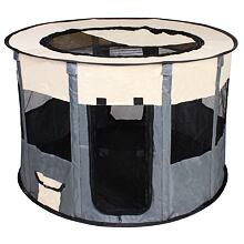 Pet Round pet fence grey
