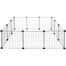 Bucky pet fence cage black
