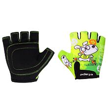 Tiny children's cycling gloves dog