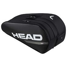 Tour Racquet Bag L BKWH racket bag black-white
